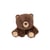 Peluche - Peluche Floppy Choopy Ours Brun – 22 cm