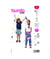 Patron Burda 9228 - Short hawaïen pour enfants taille n°FR 4-11 ANS