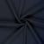 Tissu Jersey piqué lourd de viscose James uni Bleu marine