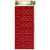PEEL OFF'S JOYEUX NOEL ROUGE 105x232