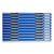 Module de classement Modulo Office 10 tiroirs A3 - Bleu - Exacompta