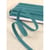 Elastique souple Bleu Petrole 5mx5mm Azo free