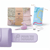 Pack  Lampe + câble + pochette microfibre + housse livre -  Violet - Message Pour Toi Maman - Lizia