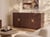 Buffet MDF Marron foncé NUMURKAH - Beliani