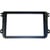 Façade autoradio double DIN VW Caddy Golf V Touran - Anthracite 2 DIN