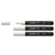 Lot de 3 marqueurs peinture acrylique pointe moyenne T300 - STABILO - Blanc