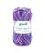 Lot de 10 pelotes COTTON QUICK PRINT de Gründl – 500 g de coton à motifs multicolores certifié Oeko-Tex 171 Violet