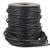 Bobine 35m cordelière aspect cuir 2mm noir