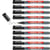 Lot de 10 marqueurs pour tableaux blancs - EDDING 361 - Noir - Pointe fine 1 mm
