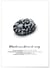 Affiche Obsidienne flocon de neige | A3 : 29,7x42cm