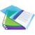 Porte-vues - 20 vues - Plastique - Couleurs vives - A4+ - Lot de 10 - Rapesco
