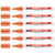 Marqueur peinture pointe moyenne 2-4 mm - EDDING - Orange - Lot de 6