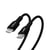 Câble USB-C vers Lightning Power Delivery 3A Charge Synchronisation Akashi Noir
