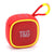 Mini Enceinte Bluetooth Portable TWS IPX7 Waterproof Avec Son 3D Et 5 Modes De Lecture Rouge YONIS