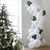 Kit Arche de 75 Ballons avec Branches de Sapin - Noël Enneigé