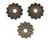 100 COUPELLES PERLE INTERCALAIRE metal bronze diamètre 5 mm - creation bijoux