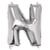 Ballon Lettre N, 40cm, 1pce. , argent