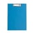 Porte-bloc avec rabat - format A4 - bleu clair - MAUL