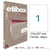 Apli 119760 x5 - Etiquettes blanches format 210 x 297 mm - Carton de 5 boites Réf.119760