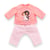 Pyjama Rose 2 pièces pour poupée ma Corolle