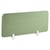 Séparateur de Bureau Vert en PET Acoustique Recouvert de Tissu 120 x 40 cm avec Pinces de Fixation