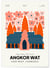 Affiche Cambodge Angkor Wat | A3 : 29,7x42cm