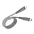 Force Power Câble Ultra-renforcé USB C/Lightning 1,2m 3A Gris