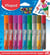Colle pailletée – color'peps 9x10,5ml blister - Maped - Rouge