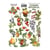Planche de stickers couleur embelissement Fabrika Decoru SUMMER BOTANICAL DIARY 191