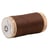 Bobine de fil 100% coton bio 275m marron chocolat