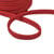 Bobine 20m double cordon chevrons 10mm bordeaux