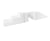 Passerelle 5 blocs en mousse blanc - Velinda