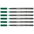 Lot de 6 feutres pinceaux porcelaine EDDING - Vert - Pointe 1-4 mm