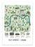Affiche 50 x 70 cm -  Roof gardens of London - Alex Foster