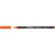 Lot de 10 feutres pinceaux porcelaine EDDING 4200 Orange 1-4 mm