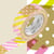 Masking Tape 1P Motif pois-rayures anis rose tsugihagi I