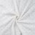 Tissu Double gaze de Coton Petits pois gris et marrons sur fond Blanc