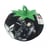 Tomates porte épingles machine à coudre fonds noir 8cm