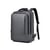 Sac À Dos Ordinateur Grande Capacité Étanche Avec Port USB Noir Gris YONIS