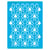 Pochoir plastique souple réutilisable 18,5 x 14,5 cm Fabrika Decoru DECORATION 341