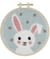 Kit Punch Needle Lapin Blanc – Idéal débutant – Trimits Lapin blanc
