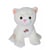 Peluche - Peluche Dogz & kats sonores 18 cm - chat blanc