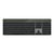 Clavier MOBILITY LAB KS720W - Aluminium - Noir - 42,15 x 14,3 x 1,5 cm - 0,745 kg