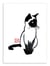 Affiche 50 x 70 cm -  Siamese - Pechane Sumie