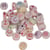 300 PERLES ALPHABET PLASTIQUE - 6 MM