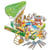 My little house winnie the pooh - coloriage enfant en 3d - lisciani giochi