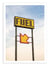 Affiche 30 x 40 cm - Fuel Sign Arrow - Nicholas Dantzer