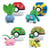 Pokémon - Jeu de construction MEGA set de 4 Pokemon Plante - Mattel