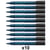 Lot de 10 marqueurs Permanent - Noir - Maxx 130 Schneider