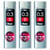 Mine de rechange Pentel - AIN STEIN C273 - 0,3 mm - Dureté B - Lot de 3 étuis de 15 mines